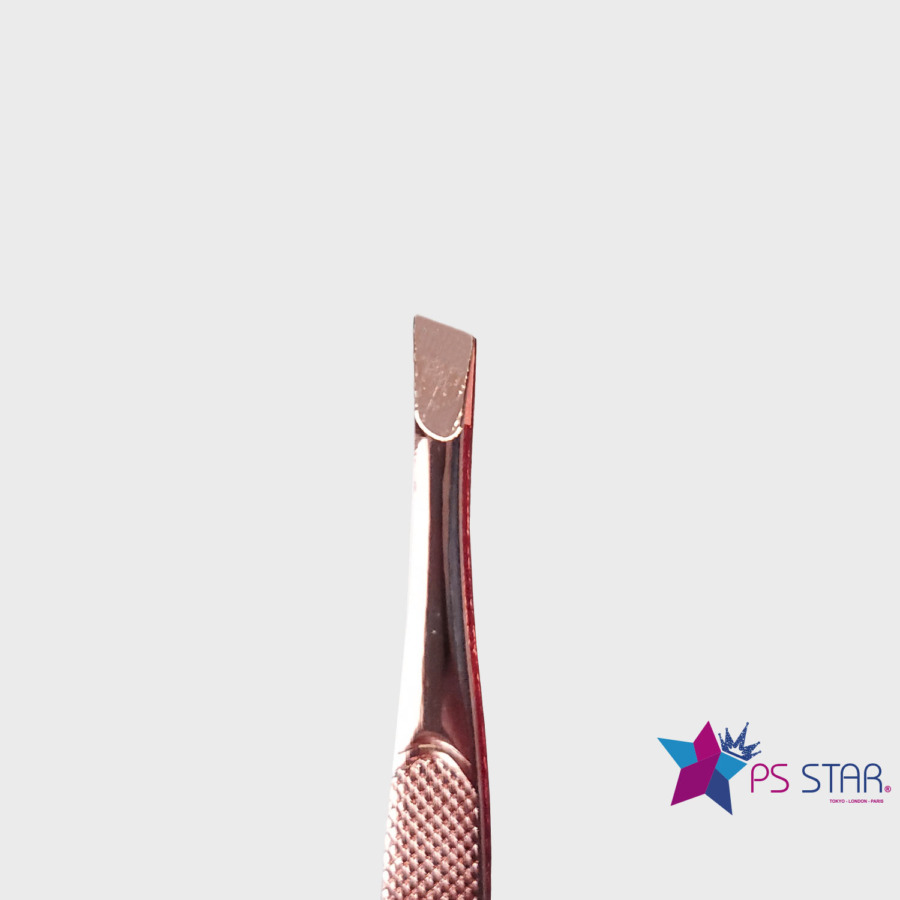 Tweezers for Eyebrows Rose Gold 143 Ps Star - Image 3