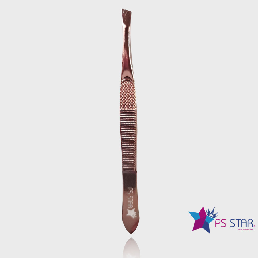 Tweezers for Eyebrows Rose Gold 143 Ps Star - Image 2