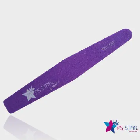 Ps Star NFP16 Professional Nail Files 120/120  Diamond Model, Pack of 25 files.
