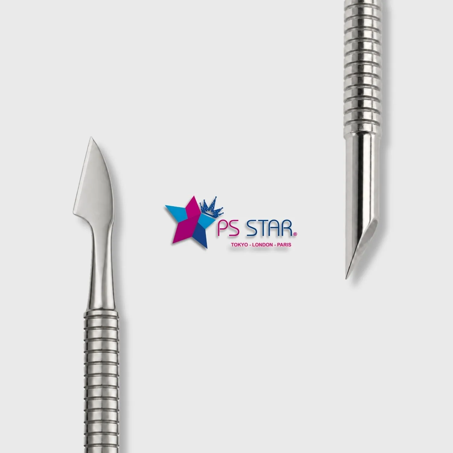 Pusher para Cuticulas + Cuchilla 340P Ps Star PRO - Imagen 2