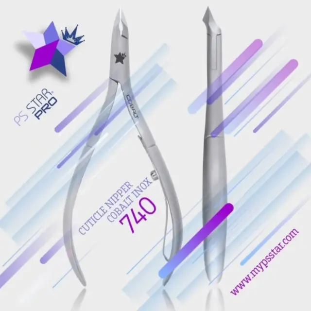 New Line Cobat PRO. Less weight with greater durability, professional sharpening and modern design , Made of high performance Japanese Stainless Steel with Cobalt alloy. Model 740P It's Perfect... It's Ps star...!!!
.
Nueva línea Cobat PRO. Menos peso con mayor durabilidad, afilado profesional y diseño moderno, Hecho en Acero Inoxidable Japonés de alto rendimiento con aleación de Cobalto. Modelo 740P Es perfecto... Es Ps Star...!!!
.
.
#psstar_itsperfect 
#uñashermosas 
#nailaddict 
#nailgame 
#uñasdecoradas 
#nails💅 
#manicure💅 
#pedicure👣 
#manosbellas 
#uñaspermanentes 
#decoraciondeuñas
#cuticlenipper 
#cuticleperfection