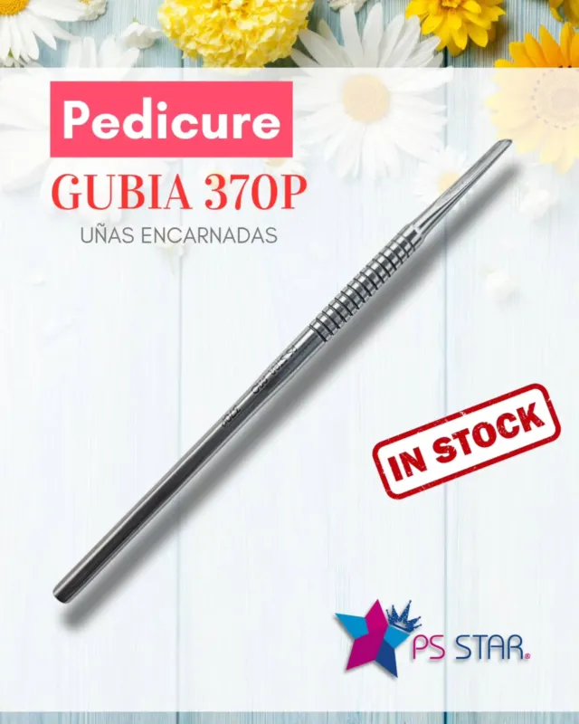 La precisión que todo Pedicure Profesional Necesita. ✨La Gubia PS STAR 370P está diseñada para trabajar con mayor control y precisión en los canales laterales de las uñas, facilitando el cuidado de uñas encarnadas. Su diseño profesional permite realizar un trabajo más preciso, cómodo y seguro.Una herramienta indispensable para especialistas en pedicure y cuidado avanzado de los pies. ¡Ya disponible!Compra la tuya en www.mypsstar.com 🛒The precision every Professional Pedicure Needs. ✨The PS STAR 370P Pedicure Gouge is designed to provide greater control and precision when working around the lateral nail grooves, making ingrown toenail care easier. Its professional design allows for more precise, comfortable, and controlled work.An essential tool for pedicure and advanced foot-care specialists. Now in stock!Shop now at www.mypsstar.com 🛒#Pedicure #UñasEncarnadas #NailTech #Podologia #PSStar